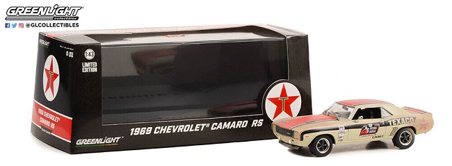 Chevrolet Camaro RS 1969 "Texaco" #18 (Dirty Look) 1:43 Greenlight Collectibles