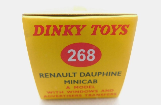 Renault Dauphine Minicab Rood 1-43 Dinky Toys (Atlas)