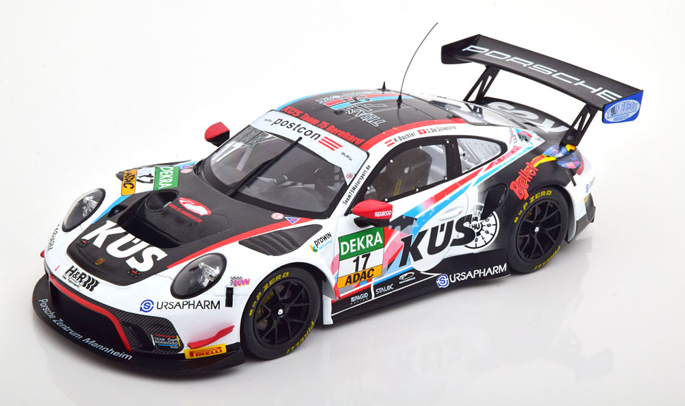 Porsche 911 GT3 R #17 ADAC GT Masters 2020 "Kus" Team75 K.Bachler / S.da Sylverste 1-18 Ixo Models