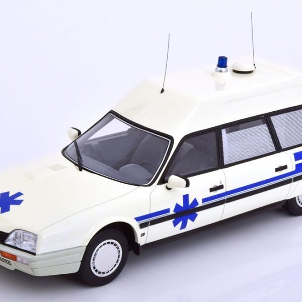 Citroen CX Break 1987 "Heuliez Ambulance" Wit / Blauw 1-18 Ottomobile Limited 2000 Pieces
