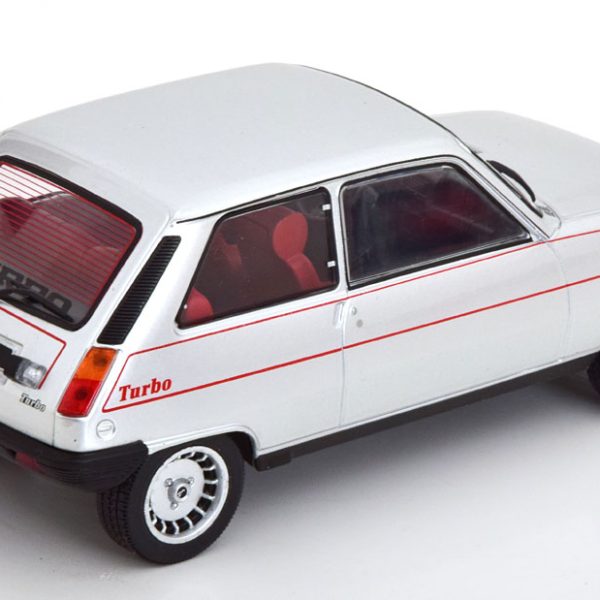 Renault 5 Alpine Turbo 1980-1984 Zilver 1-24 Whitebox