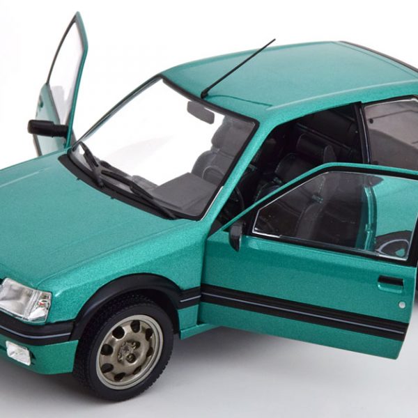 Peugeot 205 GTI Griffe 1992 1-18 Groen Metallic 1-18 Solido