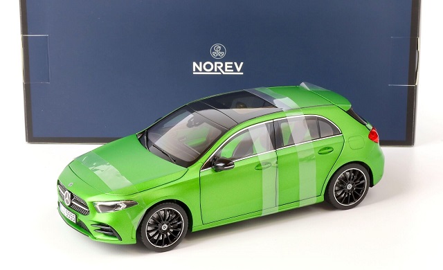 Mercedes-Benz A-Klasse 2018 (W177) Matt Green 1-18 Norev Limited 200 Pieces