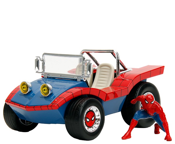 Spider-Man & Buggy met Spiderman Figuur 1-24 Jada Toys