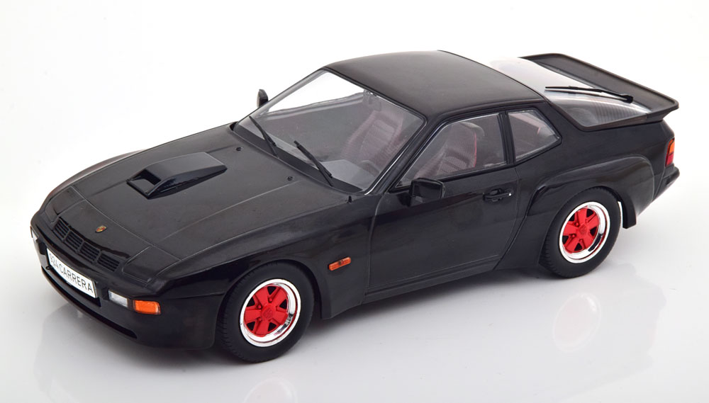 Porsche 924 Carrera GT 1981 Zwart / Rood 1-18 MCG Models