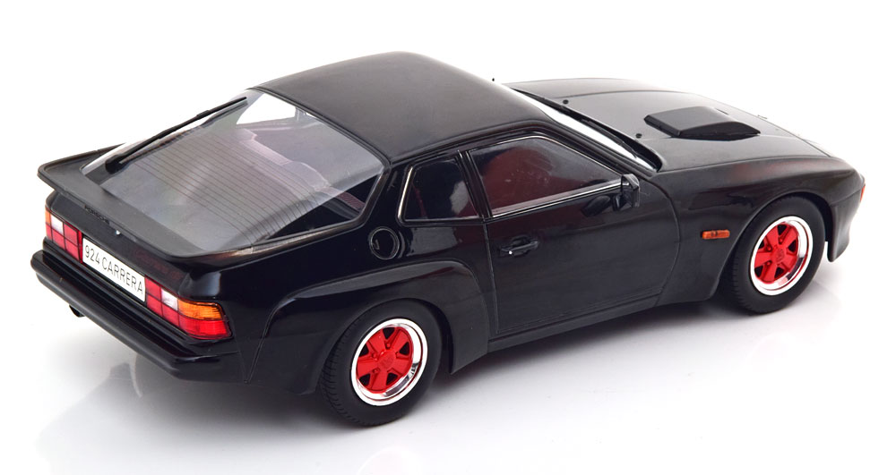 Porsche 924 Carrera GT 1981 Zwart / Rood 1-18 MCG Models