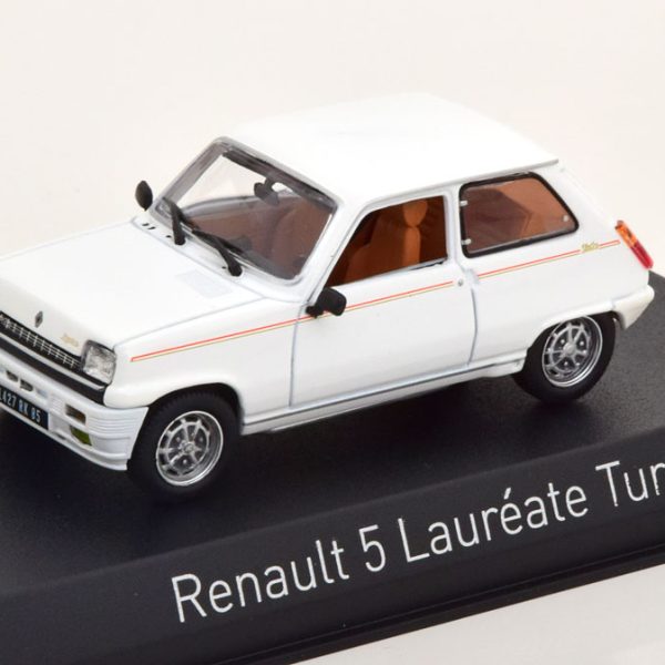 Renault 5 Lauréate Turbo 1985 Wit 1-43 Norev