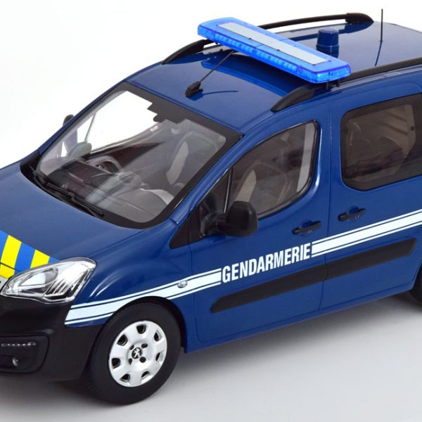 Peugeot Partner 2016 "Gendarmerie" Blauw 1-18 Norev