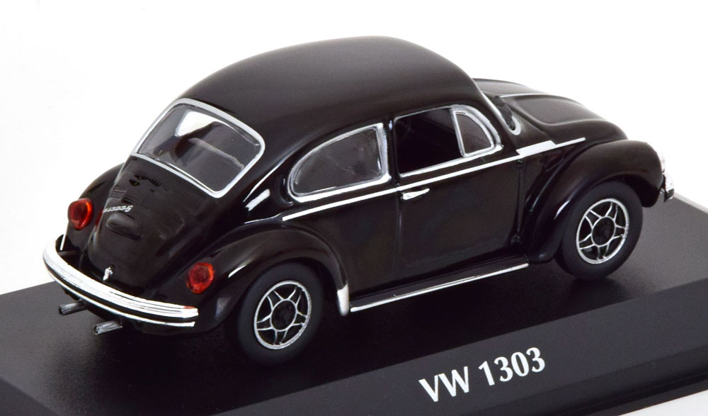 Volkswagen Kever 1303 1974 Zwart 1-43 Maxichamps