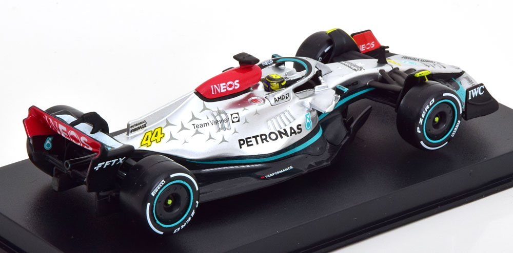 Mercedes-AMG #44 F1 W13 E Performance 2022 L.Hamilton 1-43 Burago Racing Series