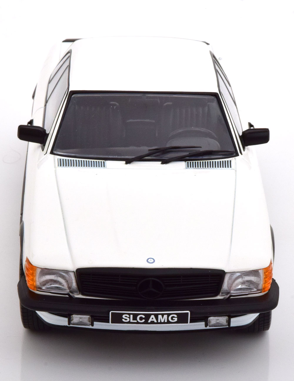Mercedes-Benz 500 SLC 6.0 (C107) AMG 1985 Wit 1-18 KK-Scale (Metaal)