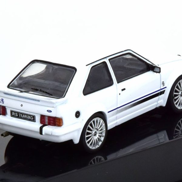 Ford Escort MKIII RS Turbo 1984 Wit 1-43 Ixo Models