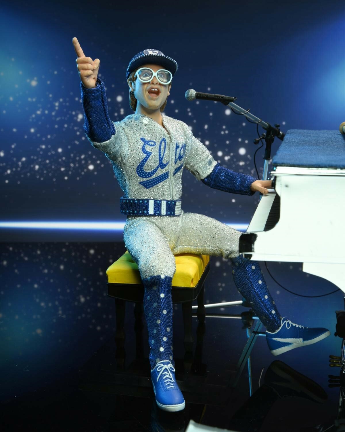 Elton John: Live 1975 - Elton John 8 inch Clothed Action Figure Neca