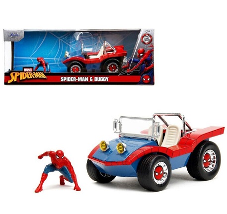 Spider-Man & Buggy met Spiderman Figuur 1-24 Jada Toys