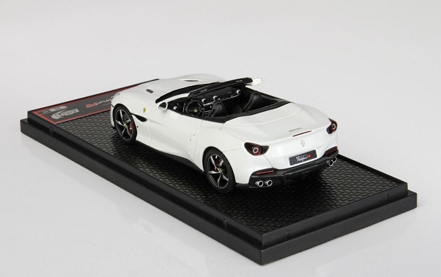 Ferrari Portofino M Spider 2020 Bianco Cervino White 1-43 BBR-Models Limited 48 Pieces