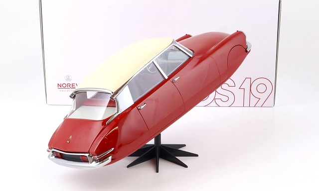 Citroen DS 19 Totem 1957 Red/ Beige 1:12 Norev Limited 300 Pieces