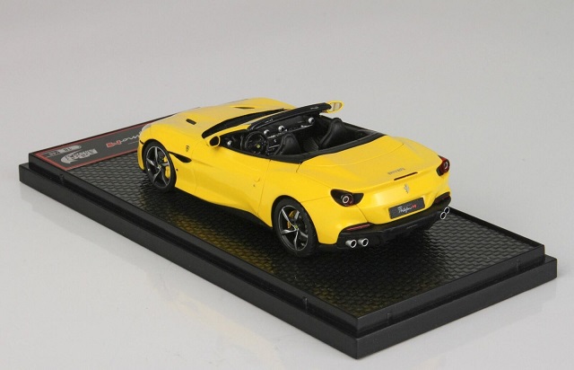 Ferrari Portofino M Spider 2020 Giallo Modena Yellow 1-43 BBR-Models Limited 48 Pieces