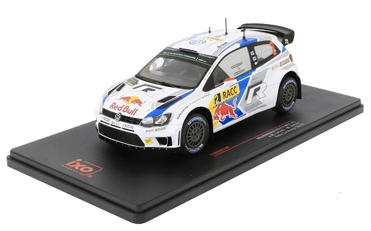 Volkswagen Polo R WRC #2 Rally Catalunya 2014 Jari-Matti Latvala / M.Anttila 1:24 Ixo Models