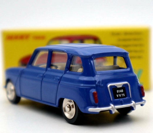 Renault 4L 1961 Blauw 1-43 Dinky Toys ( Atlas )