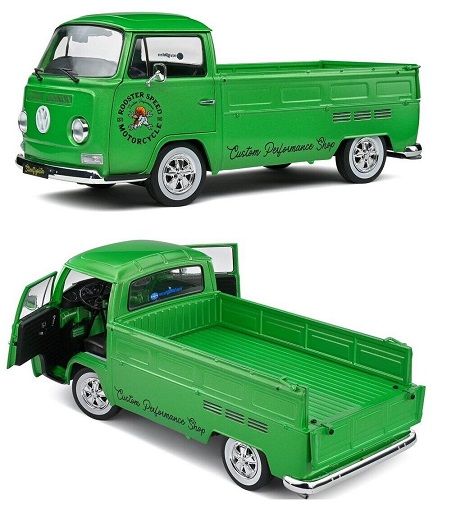 Volkswagen T2 Pick-Up 1968 "Green Custom" 1/18 Solido