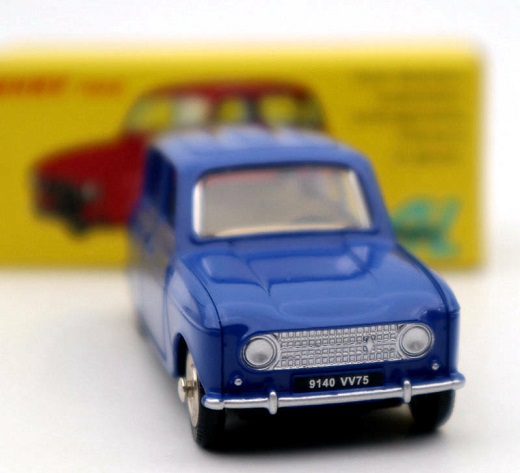 Renault 4L 1961 Blauw 1-43 Dinky Toys ( Atlas )