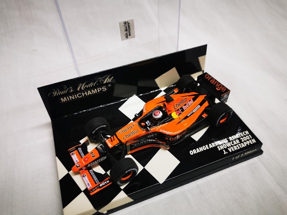 Orange Arrows Asiatech Showcar 2001 Jos Verstappen 1-43 Minichamps Limited 2500 Pieces