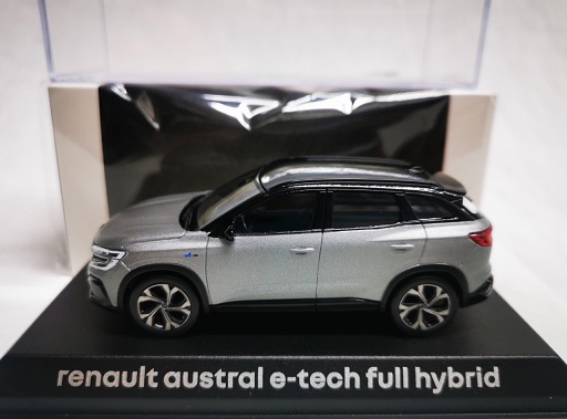 Renault Austral E-Tech (Full Hybrid) 2022 Matgrijs 1-43 Norev