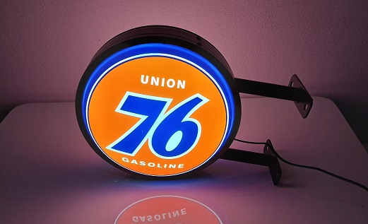 Wand Lamp (Led) “Union 76 Gasoline” Diameter 30 cm