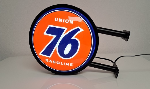 Wand Lamp (Led) “Union 76 Gasoline” Diameter 30 cm
