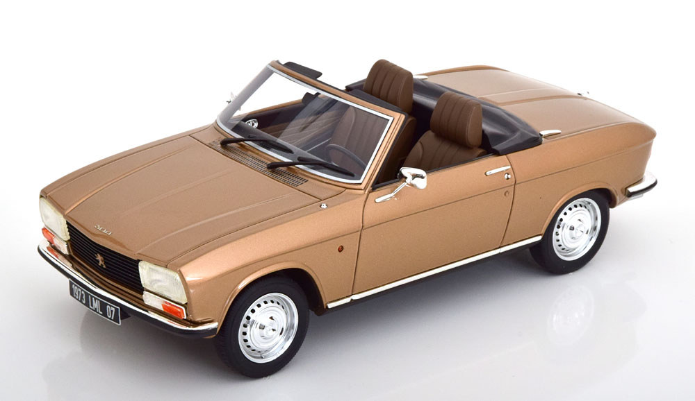 Peugeot 304 Cabriolet 1973 Goud 1-18 Cult Scale Models (Resin)