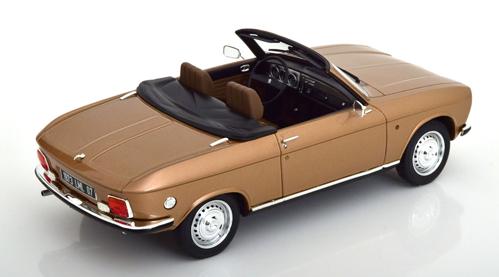 Peugeot 304 Cabriolet 1973 Goud 1-18 Cult Scale Models (Resin)