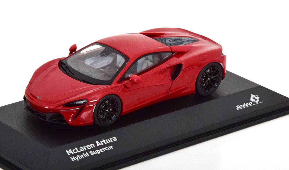 McLaren Artura 2021 "Hybrid Supercar" Rood 1-43 Solido