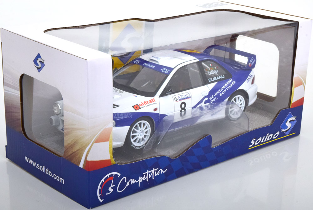 1/18 インプレッサ S5 WRCラリー アジムット2000 ソリド製