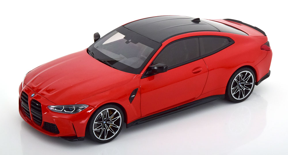 BMW M4 2020 Rood Metallic 1-18 Minichamps Limited 720 Pieces