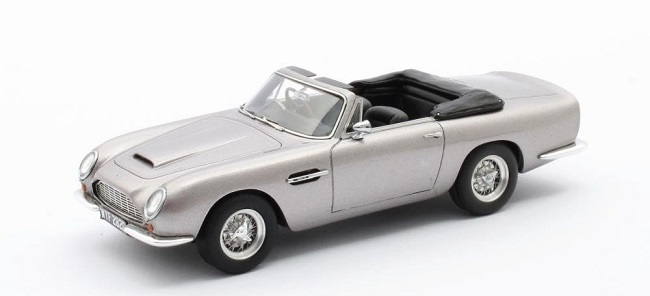 Aston Martin DB6 Volante Open 1968 Grijs Metallic 1-43 Matrix Scale Models (Resin)