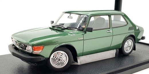 Saab 99 Turbo 1978 Groen Metallic 1-18 Cult Scale Models (Resin)