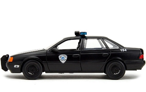 Ford Taurus Police Detroit 1986 "Robocop" (With Figure) 1/24 Jada-Toys