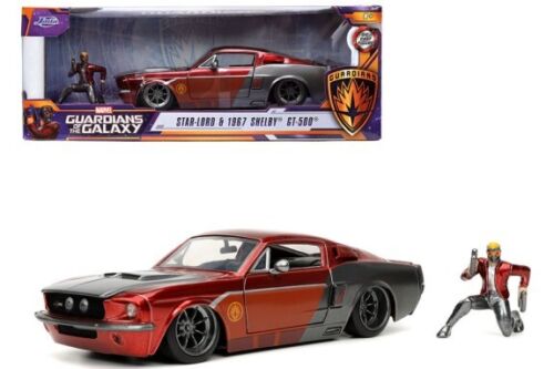 Ford Mustang Shelby GT 500 & Star Lord (With Figure) "Marvel Guardians Of The Galaxy" 1-24 Jada Toys