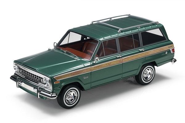Jeep Grand Wagoneer Groen 1-18 LS Collectibles Limited 100 Pieces ( Resin )