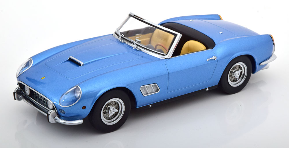 Ferrari 250 GT California Spyder 1960 Blauw Metallic 1-18 KK-Scale