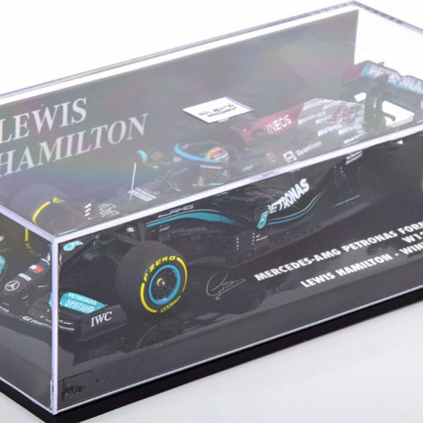 Mercedes-AMG Petronas F1 Team W12 E Performance Winner Qatar GP 2021 Lewis Hamilton 1-43 Minichamps Limited 864 Pieces