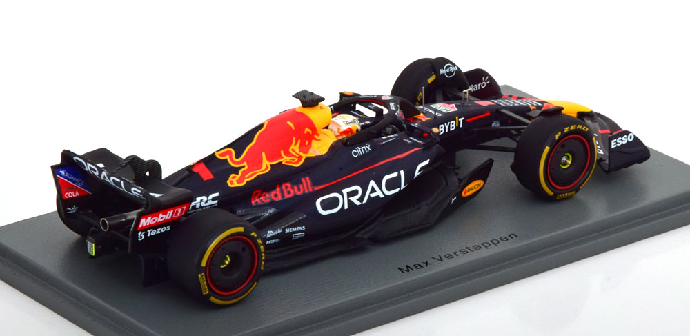 Oracle Red Bull Racing RB18 #1 Winner Belgian GP 2022 , World Champion Max Verstappen 1-43 Spark
