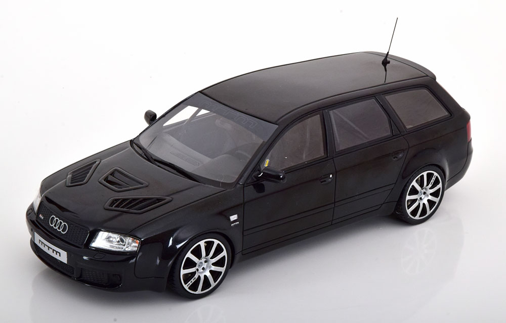 Audi RS6 (C5) MTM Clubsport 2004 Zwart 1-18 Ottomobile Limited 3000 Pieces