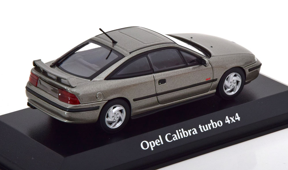 Opel Calibra turbo 4x4 1992 Grijs Metallic 1-43 Maxichamps