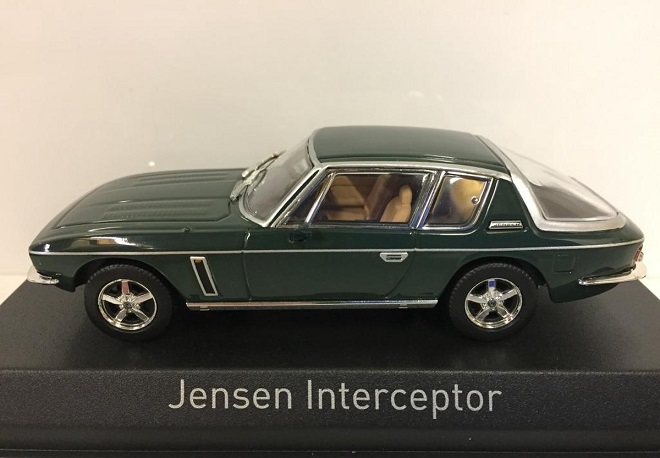 Jensen Interceptor 1976 Dark Green 1:43 Norev