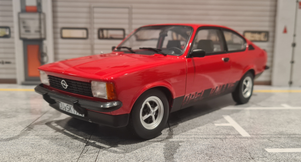 Opel Kadett C Coupe 1.6S Rallye 1977 Rood 1:18 Norev Limited 500 Pieces