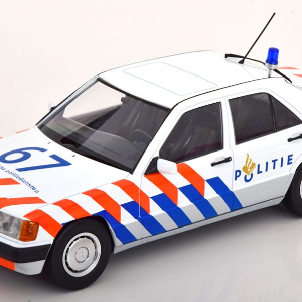 Mercedes-Benz 190 (W201) 1993 "Nederlandse Politie" 1-18 Triple 9 Collection