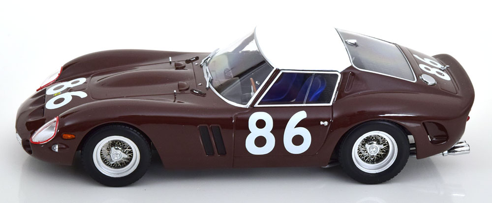 Ferrari 250 GTO No.86, Targa Florio 1962 Scarletti/Ferraro 1-18 KK-Scale