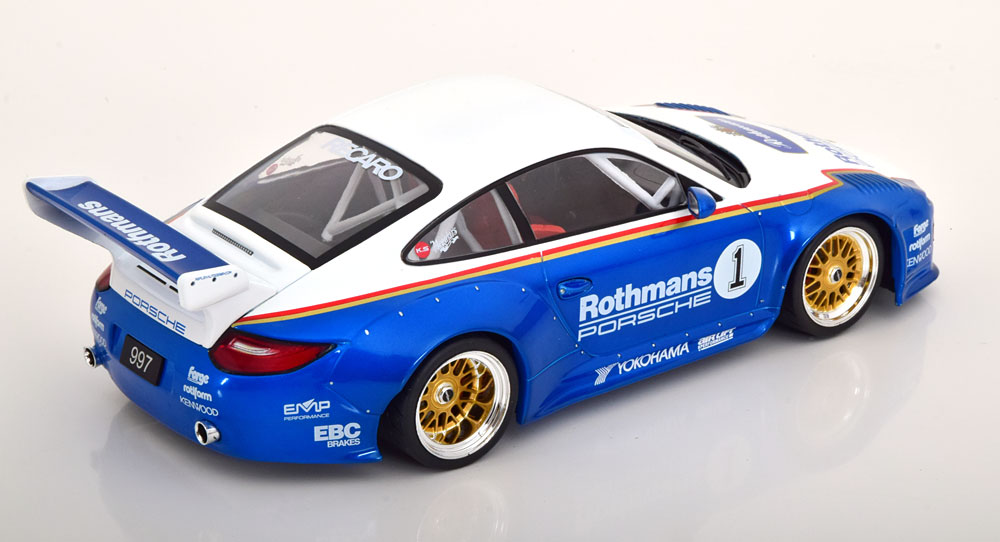 Porsche 911 (997) #1 RWB Old & New "Rothmans" 1-18 MCG Models