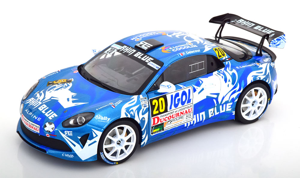 Renault Alpine A110 No.20, Rally du Var 2021 F.Delecour 1-18 Solido